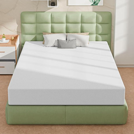 6 Inch Full Size Mattress, Gel Memory Foam Full Mattress, Pressure Relieving