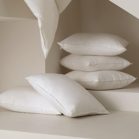 Luxury US White Down Pillow - Made in Canada, 400 Thread Count 100% Cotton Shell