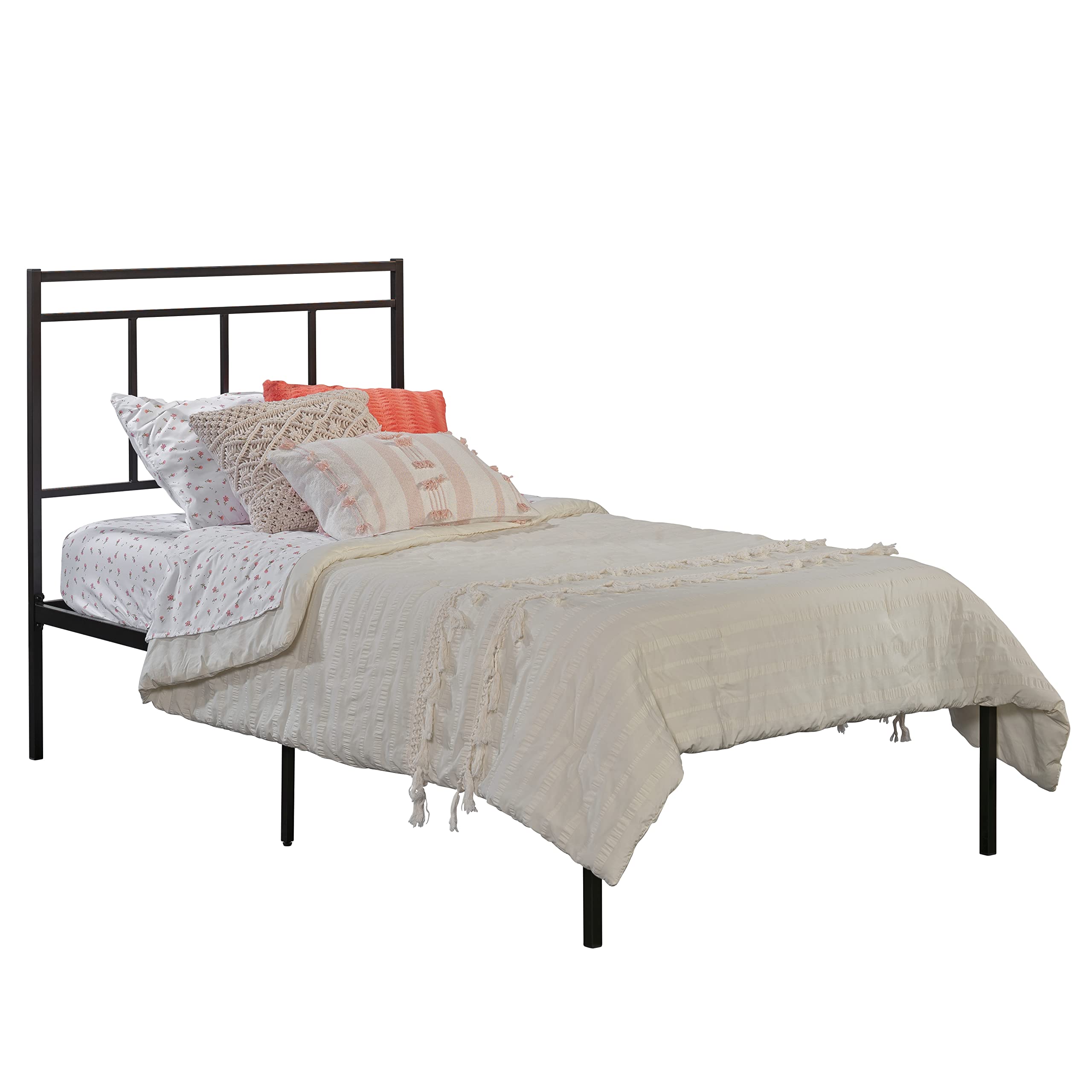 Cannery Bridge Twin Platform Bed with Headboard