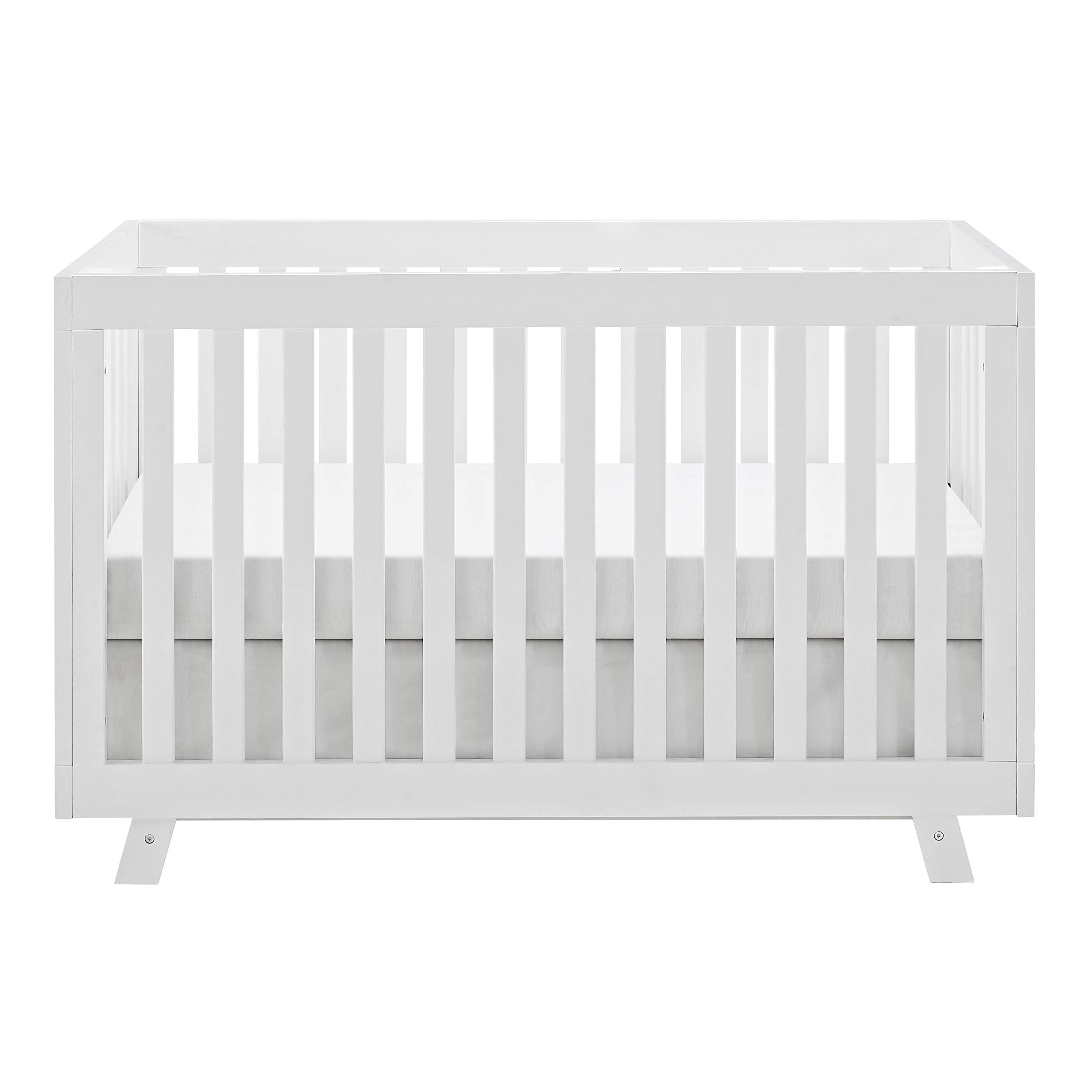 Beckett Convertible Crib (White) – Converts from Baby Crib to Toddler Bed and Daybed,