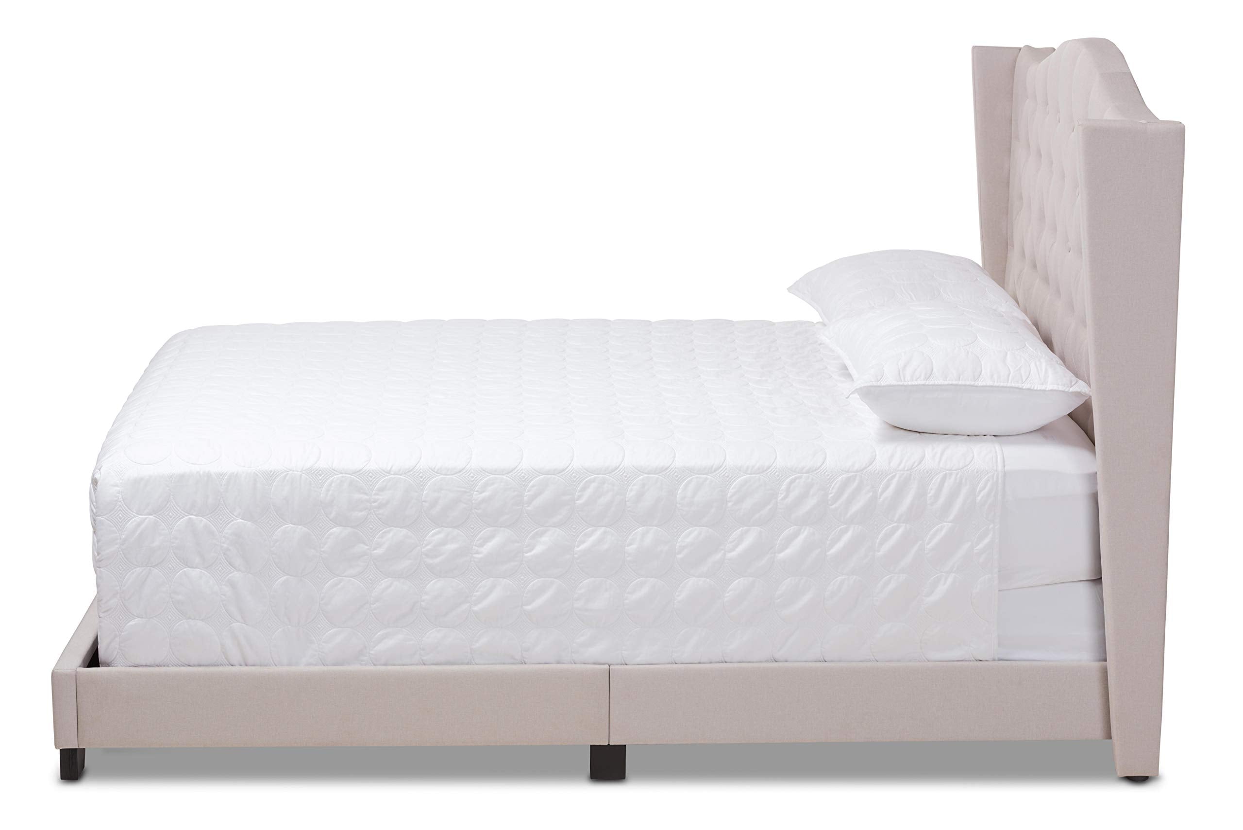 Beds (Need box spring), Queen, Beige