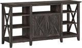 West Tall Stand for 65 Inch TV, Farmhouse Entertainment Center with Storage