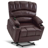 Power Lift Recliner Chair Sofa with Massage and Heat for Big Elderly People