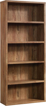 Miscellaneous Storage 5-Shelf Display Bookcase, Raven Oak Finish