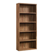 Sauder Miscellaneous Storage 5-Shelf Wood Bookcase, Sindoori Mango Finish