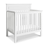 Autumn 4-in-1 Convertible Mini Crib in Chestnut, Greenguard Gold Certified