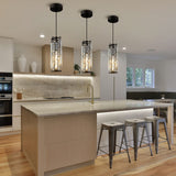 Pendant Lights Modern Black Pendant Light Mini Crystal Chandelier Pendant Lighting