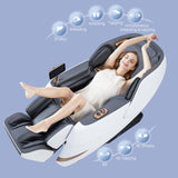 2024 4D Massage Chair, Full Body Recliner with Zero Gravity, Electric Extendable Footrest