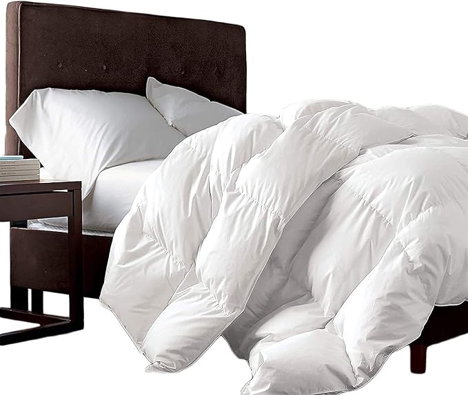 Goose Down Fiber Waterfowl Feather Fiber Comforter Duvet