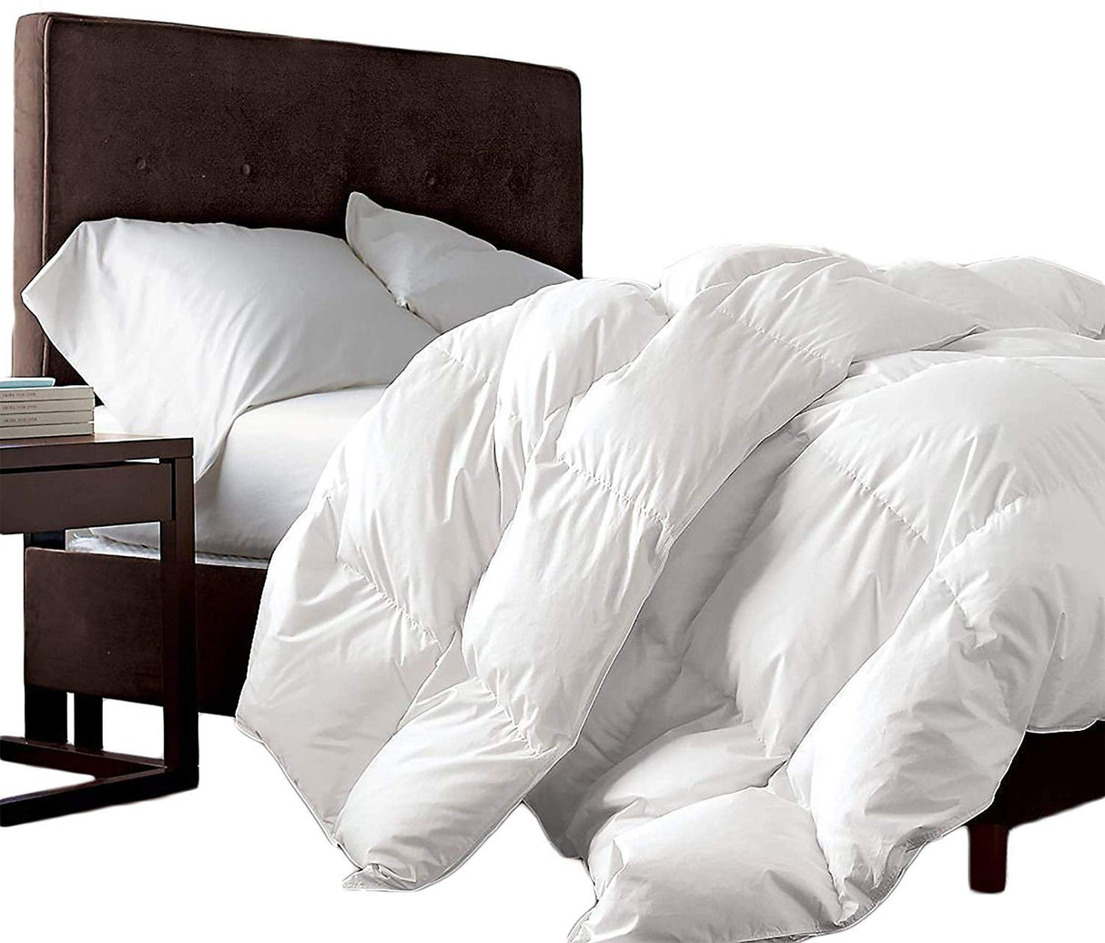 Goose Down Fiber Waterfowl Feather Fiber Comforter Duvet