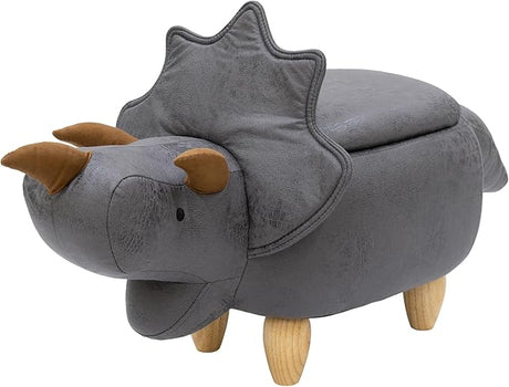 Cow Ottoman with Storage, Furniture for Living Room, Gameroom, Playroom, Bedroom