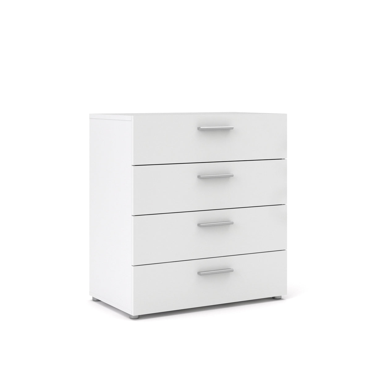 Austin 4 Drawer Chest, White