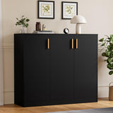 Buffet Cabinet with Storage, Accent Storage Cabinet with Doors and Shelves, Sideboard