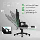 Gaming Chair Computer Chair Breathable Fabric Office Chair Cloth