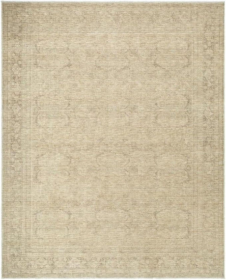 x Galey Alix Fetscher II Vintage Medallion Area Rug, 7'10" x 10' (8' x 10'), Olive