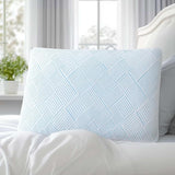 Shredded Memory Foam Cooling Soft Bamboo Viscose Pillows Queen Size Set of 2