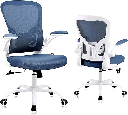 Ergonomic Office Desk Chair Breathable Mesh Swivel Computer Chair, Lumbar