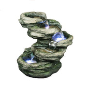 Rocks 4-Level Fountain with LED Light