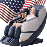 2024 4D Massage Chair, Full Body Recliner with Zero Gravity,