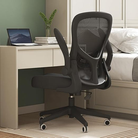 Office Chair Ergonomic Desk Chair, Office Desk Chairs with PU Silent Wheels