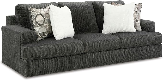 Karinne Coastal Sofa with Non-skid Legs, White