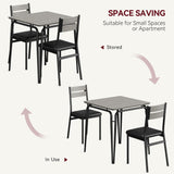 3-Piece Dining Table Set for Small Spaces