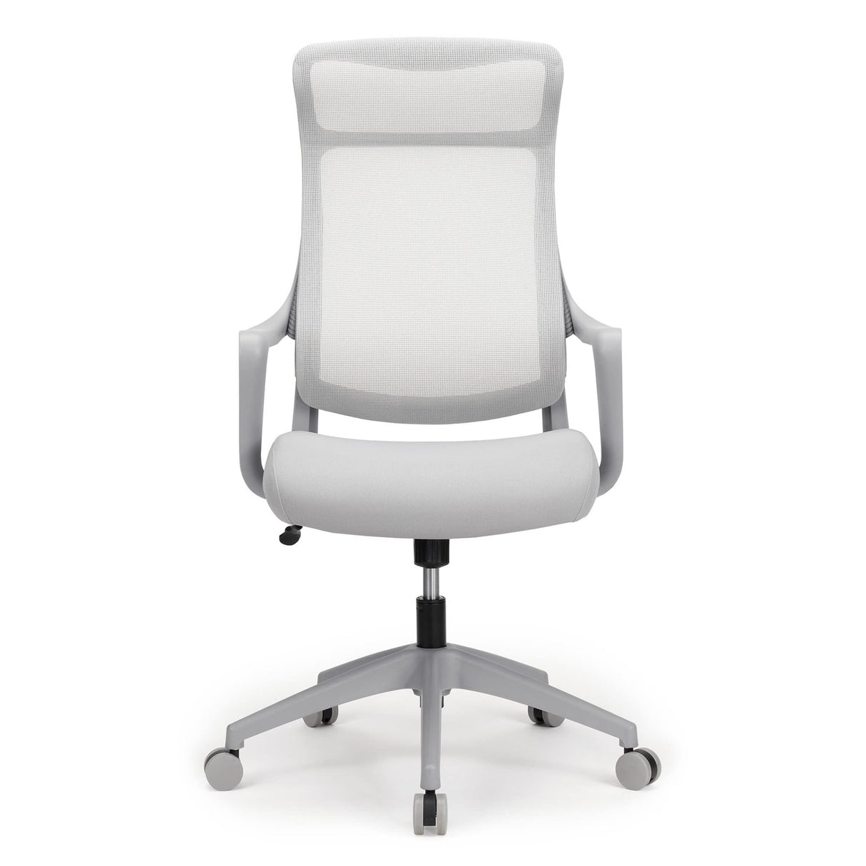 Lenzer Mesh High-Back Task Chair, Gray, BIFMA Compliant