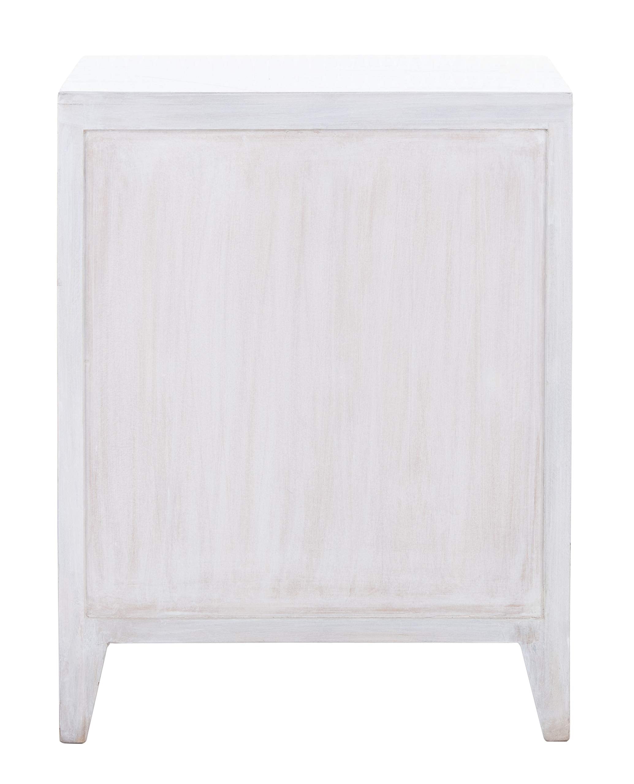 Thea 1 Door Carved Nightstand