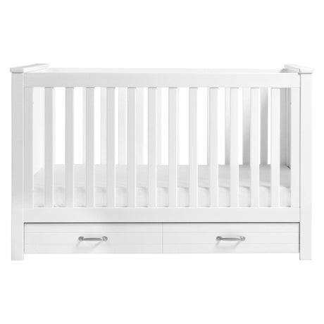 3-in-1 Convertible Crib in White, Greenguard Gold Certified