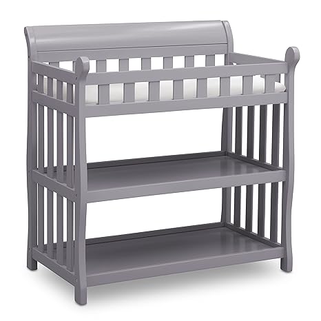 Eclipse Changing Table with Changing Pad, White