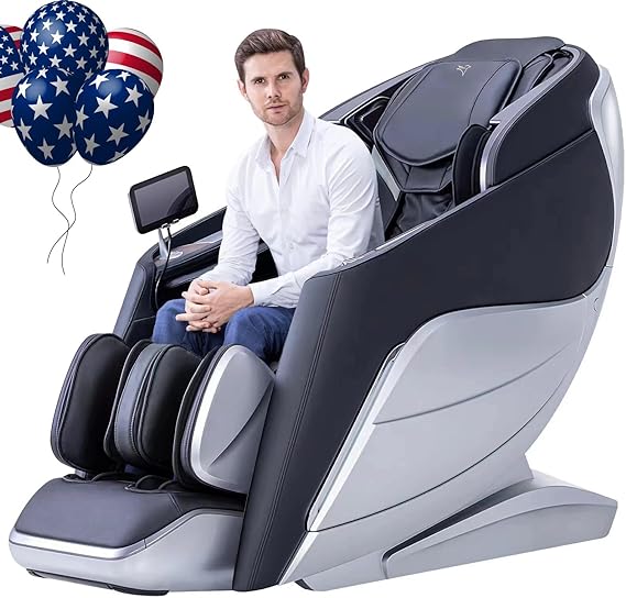 A710 4D Massage Chair, Named Alfine, Full Body Shiatsu Zero Gravity Recliner