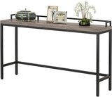 Console Table Behind Sofa Couch, 70.9 Inch Long and Narrow Entryway Table