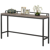 Console Table Behind Sofa Couch, 70.9 Inch Long and Narrow Entryway Table