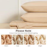 100% Tencel Lyocell King Sheet Set - 4 Pieces, Extra Soft and Cooling Bed Sheet Set