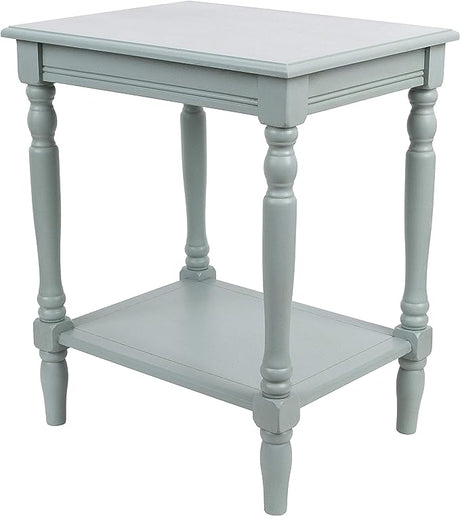 Storage-(24" x 19.5" x 15.75") Simplify End Table, 24 x 19.5 x 15.75, Antique White