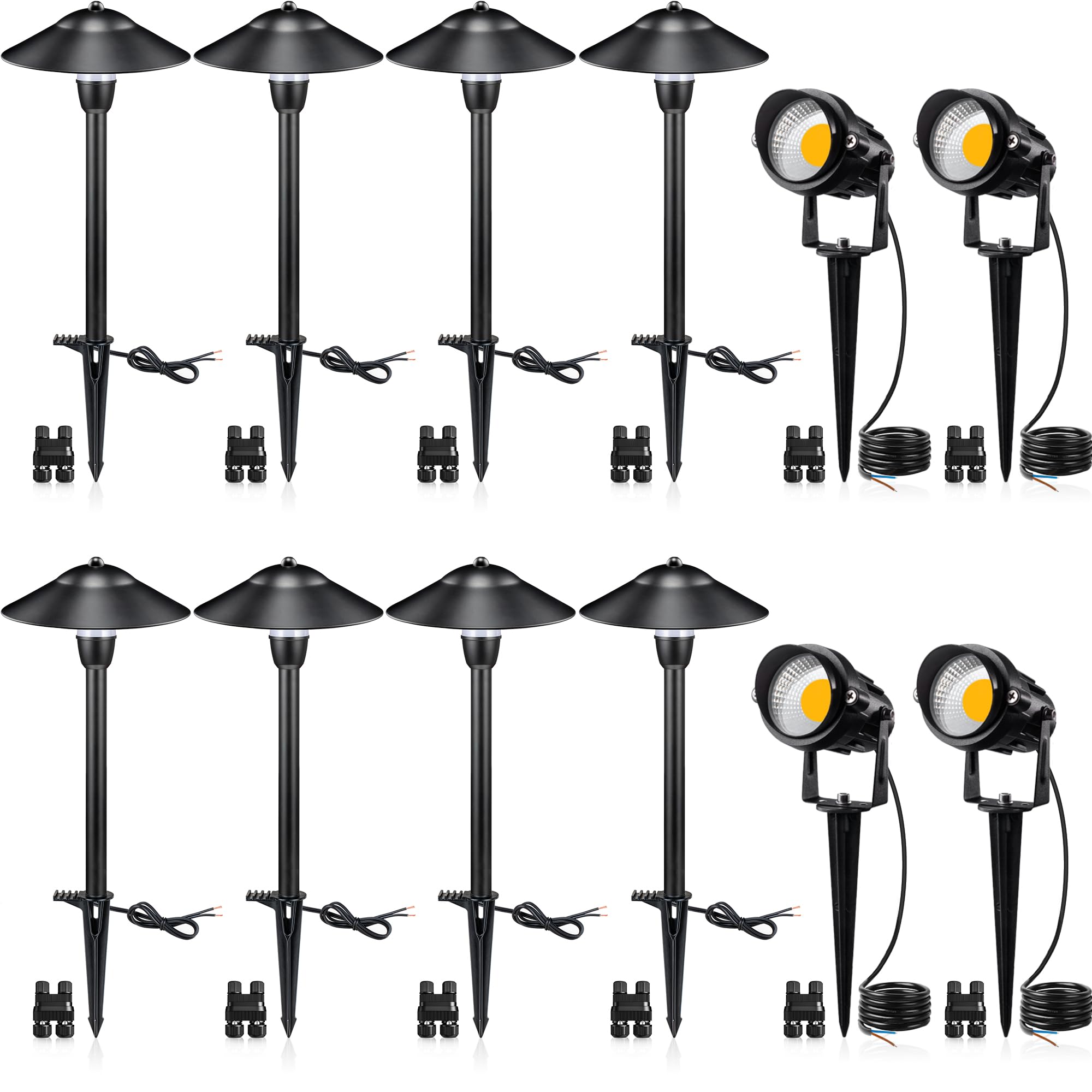 Landscape Lights 12V Aluminum Low Voltage Pathway Lights