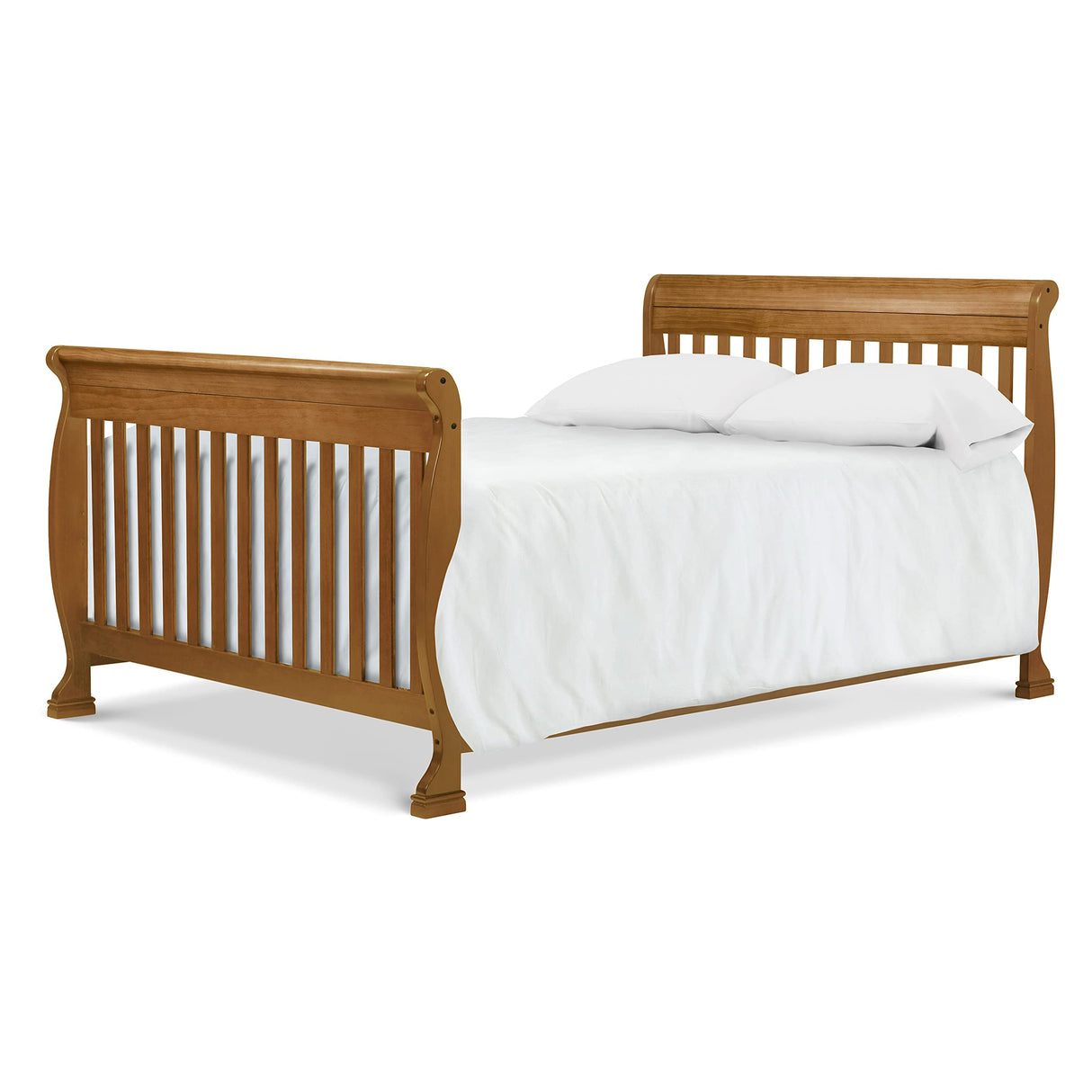 4-in-1 Convertible Crib in Chestnut, Greenguard Gold Certified