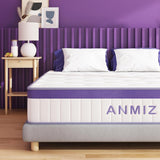 Queen Mattress, 10 inch Hybrid Queen Size Mattress with Gel Memory Foam