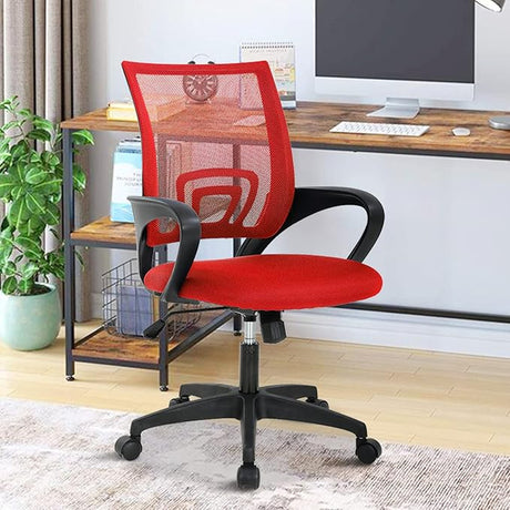 Mesh Computer Chair Home Office Chair Ergonomic Desk Chair with Lumbar Support&