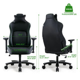 Gaming Chair,Big and Tall Gaming Chair with Footrest