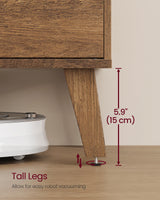 58-Inch TV Stand for 65-Inch TVs with Adjustable Shelf