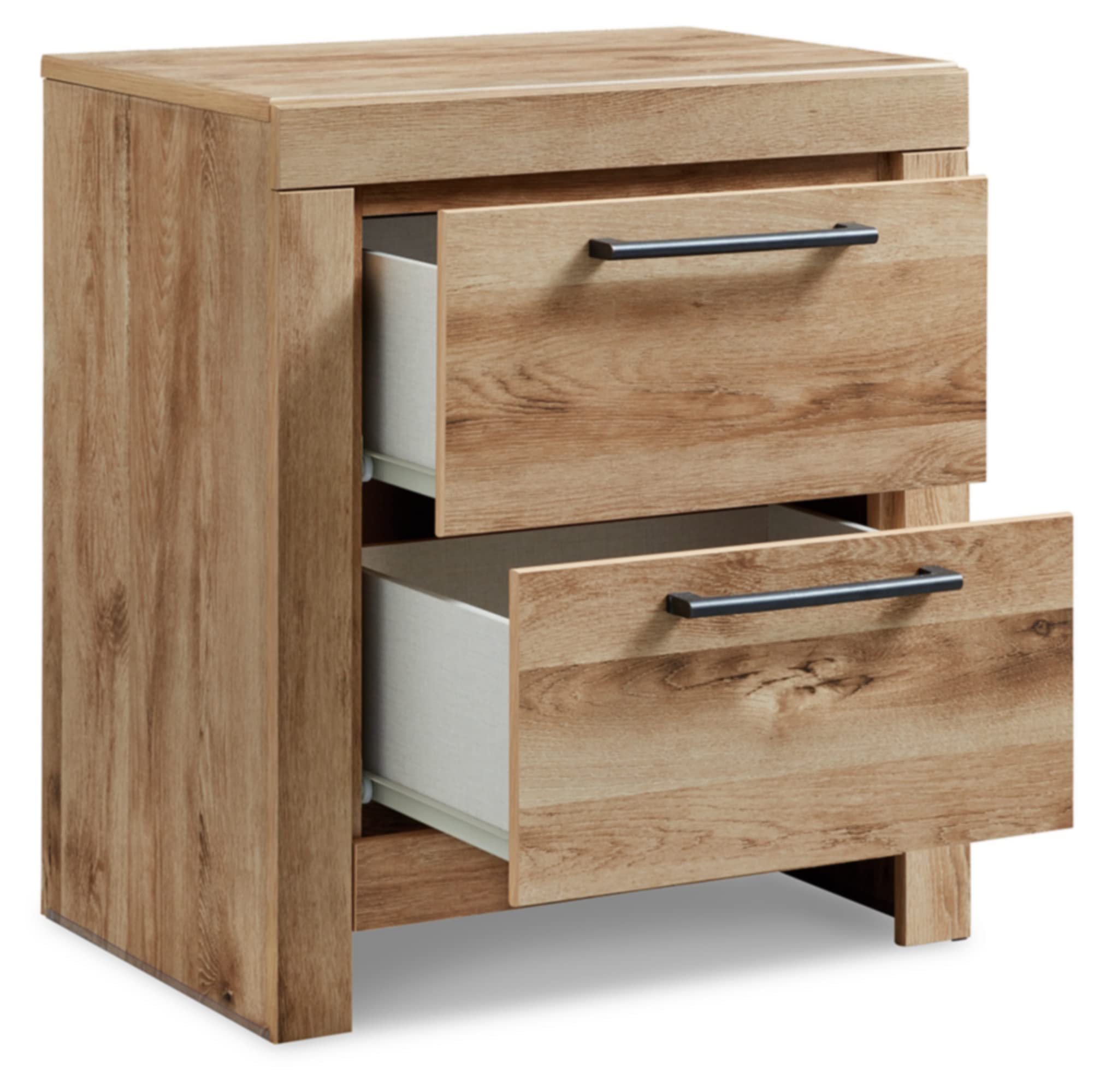 Hyanna Rustic 2 Drawer Nightstand