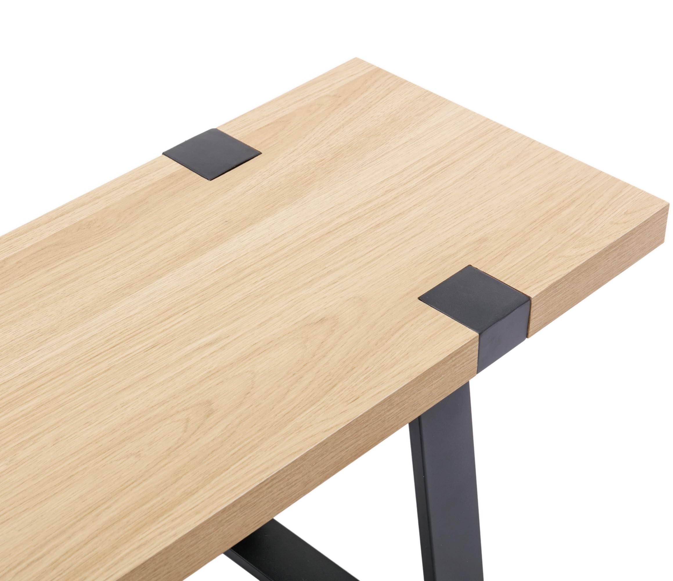 Modern Wood Dining Bench, 60" Mid Century Kitchen Bench