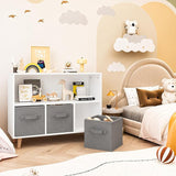 Toy Storage Organizer with 3 Drawers, Multi-Functional Children Bookcase