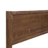 Wood Queen Platform Bed Frame with Headboard
