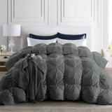 Grey Goose Down Comforter King Size 800 Fill Power, 100% Cotton All