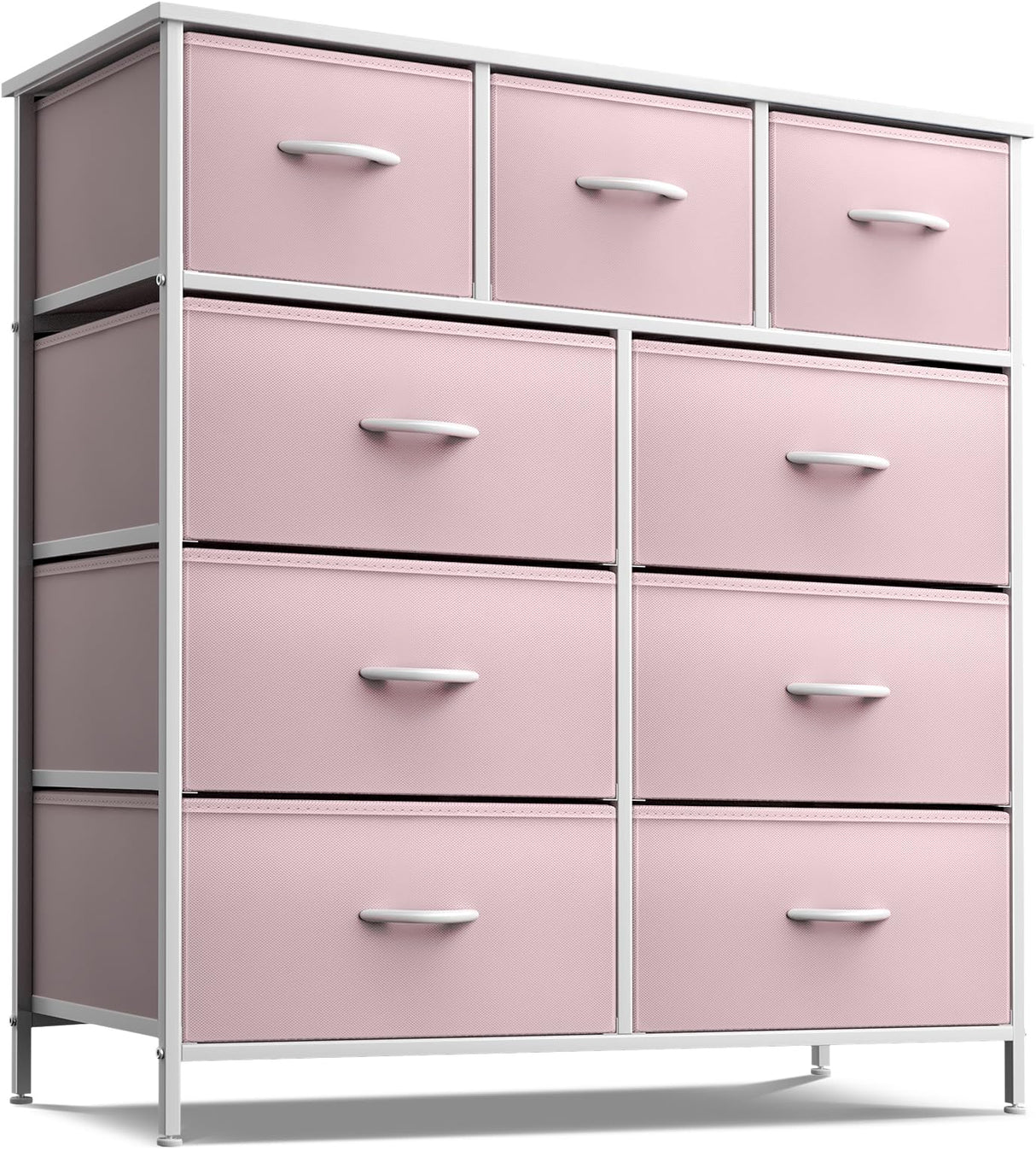 Dresser with 9 Drawers - Furniture Storage Chest Tower Unit for Bedroom