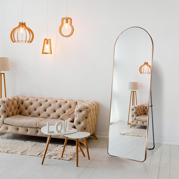 Floor Mirrors Full Length Mirrors  Arched Floor Mirror