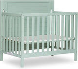 Bellport 4 in 1 Convertible Mini/Portable Crib In White, Non-Toxic Finish, Made