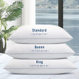 Bed Pillows for Sleeping 2 Pack, Standard Size Pillows Set of 2